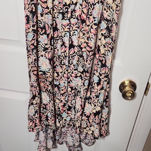 Rachel Zoe Strapless Pink and Cream Skirt - Picture 5 of 10